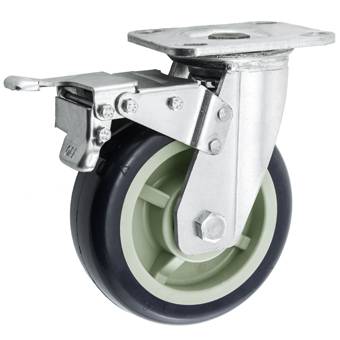Heavy-duty TPU casters