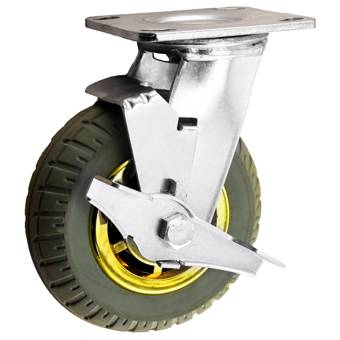 Heavy-duty Elastic Rubber Casters