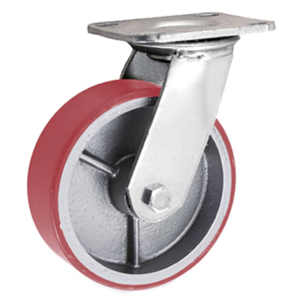 Heavy-duty Cast Iorn PU Casters