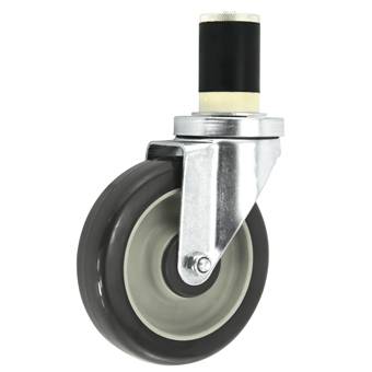 Medium-duty Thread Stem TPU Casters(Expansive Rubber)