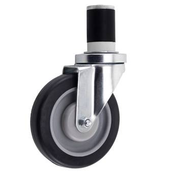 Medium-duty Thread Stem TPU Casters(Expansive Rubber)