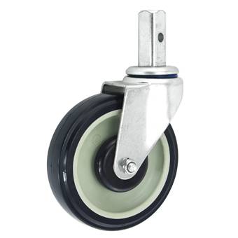 Medium-duty Thread Stem TPU Casters(Square Stem)