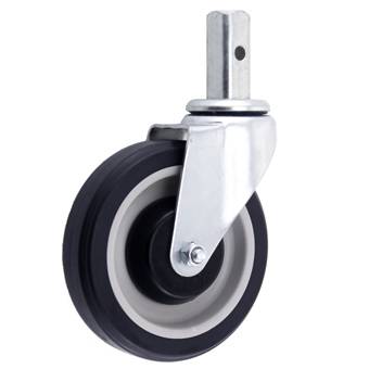 Medium-duty Thread Stem TPU Casters(Square Stem)
