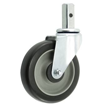 Medium-duty Thread Stem TPU Casters(Square Stem)