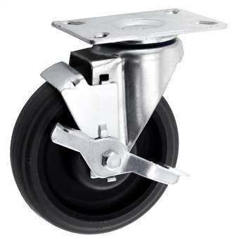 Medium-duty TPR Casters