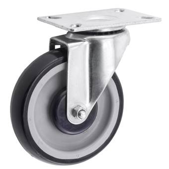 Medium-duty TPR Casters