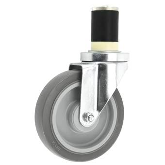 Medium-duty Thread Stem TPU Casters(Expansive Rubber)