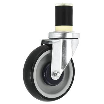 Medium-duty Thread Stem TPU Casters(Expansive Rubber)