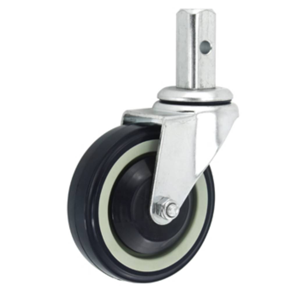 Medium-duty Thread Stem TPU Casters(Square Stem)
