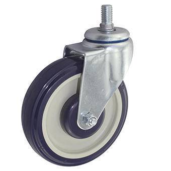 PP/TPU Swivel Shopping Cart Carter