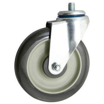 5”Swivel Kingpinless Shopping Cart Casters