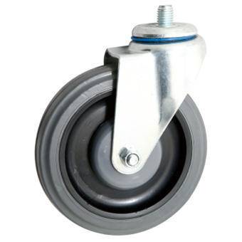 5”Swivel Kingpinless Shopping Cart Casters