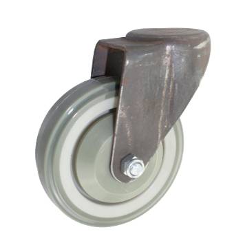 4”Rigid Shopping Cart TPU Casters
