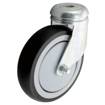5”European Style TPR Shopping Cart Casters