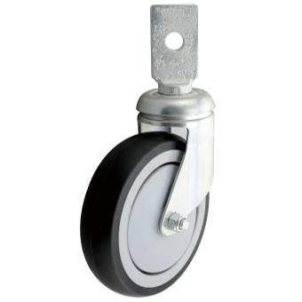 5”European Style TPR Shopping Cart Casters