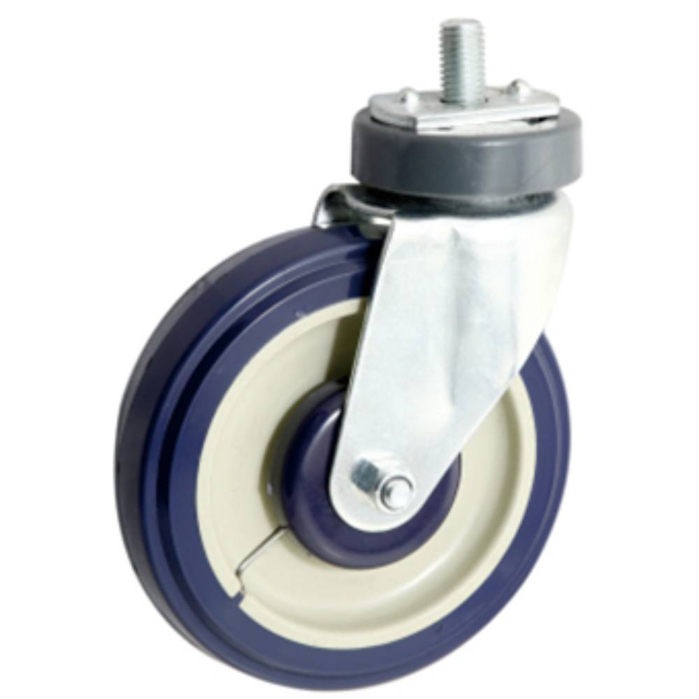 5”Stretching Rigid Shopping Cart Casters