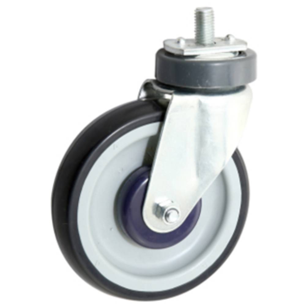 5”Stretching Rigid Shopping Cart Casters